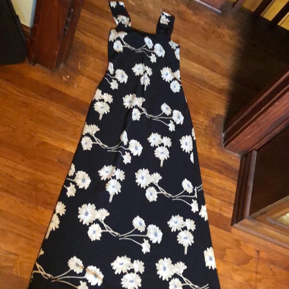Full length floral dress